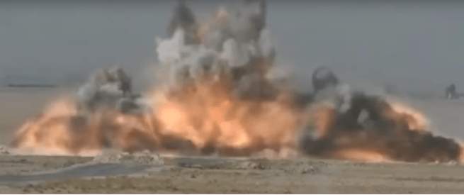 (VIDEO) See the moment French soldiers obliterate an ISIS suicide vehicle coming directly at them Featured