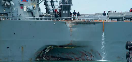 Screen Shot 2017 08 21 at 10.11.56 AM 520x245 - 10 US Navy sailors still missing after USS John S. McCain collides with oil tanker