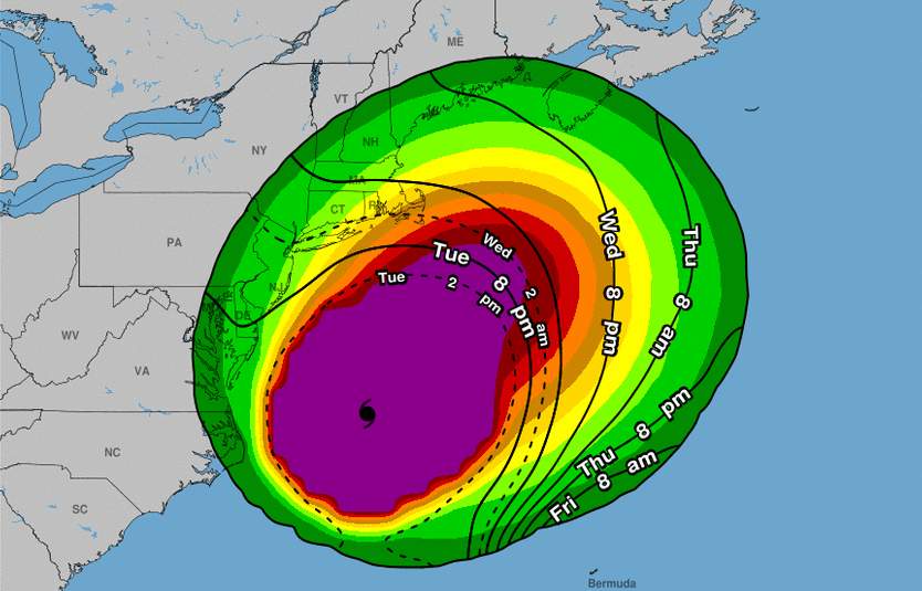 Hurricane Jose is moving up the East Coast — parts of New England are under a tropical storm warning Featured