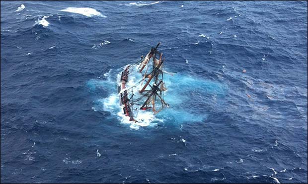 Coast Guard For HMS Bounty Rescue Featured