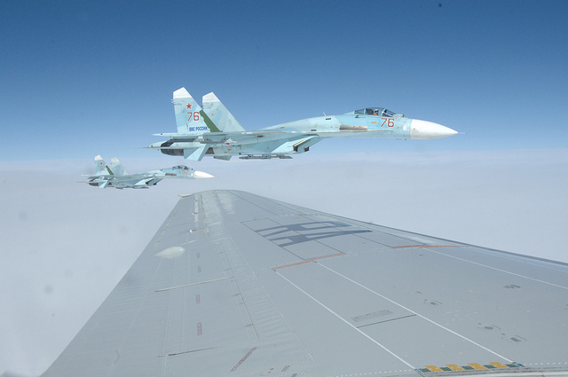 Russian Fighter Jet Flies 20 Feet From U.S. Navy Aircraft For ‘Five Minutes’ Featured