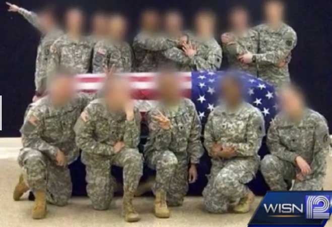 Honor Guard Photo Sparks Outrage Featured