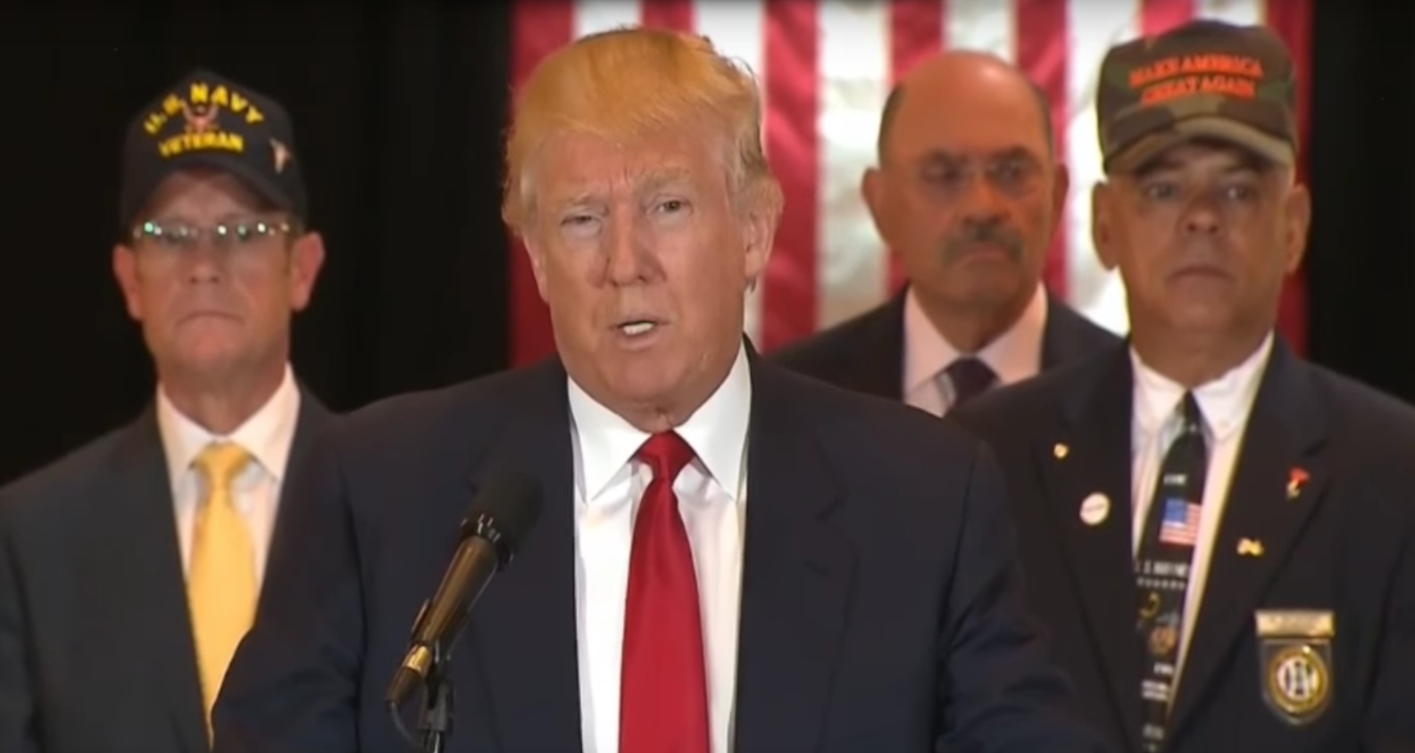 Trump Defies Critics And Details $5.6 Million Donation List For Veterans Charities From Fundraiser Featured
