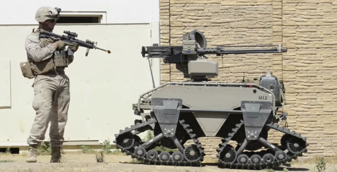 See U.S. Marines Train With Insane Futuristic Military Combat Robots Featured