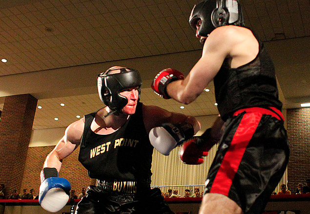 Male boxer from West Point Academy 