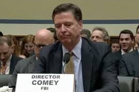 FBI Director Comey testifying about the email server.