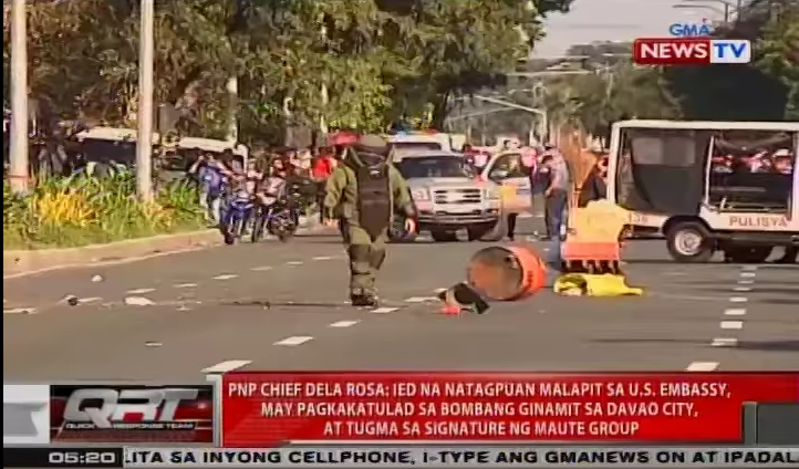 IED Found Outside U.S. Embassy In The Philippines Featured
