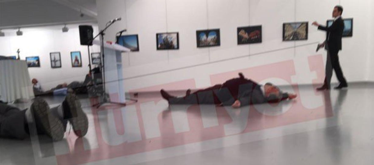 BREAKING: (UPDATED) Russian Ambassador Shot Dead In Turkey Featured