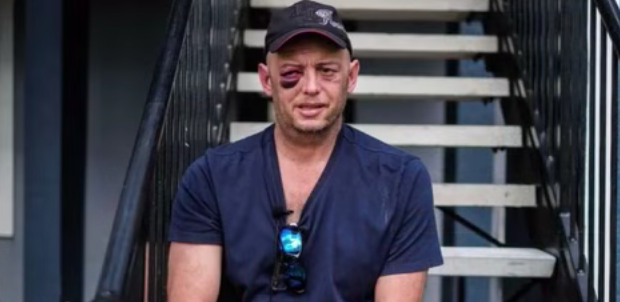 Navy Veteran Severely Beaten Trying To Stop 3 Men Abusing A Turtle Featured