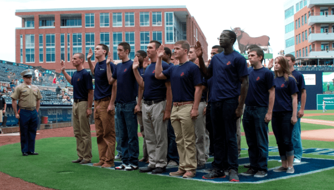 Graduation Time Presents Fresh Faces, Potential Enlistees For Military Recruiters Featured