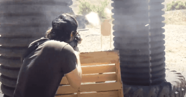 Watch Keanu Reeves Show Off Incredible Sharpshooting Skills For John