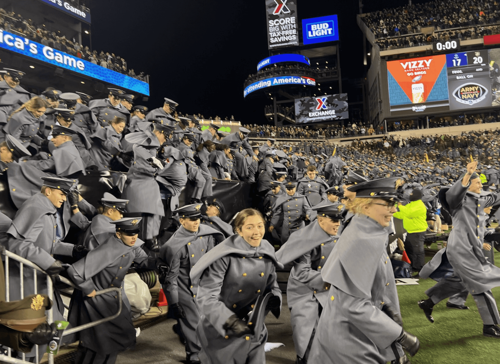 Pics Vids Army Beats Navy In Ot First Ever Overtime In Rd Army