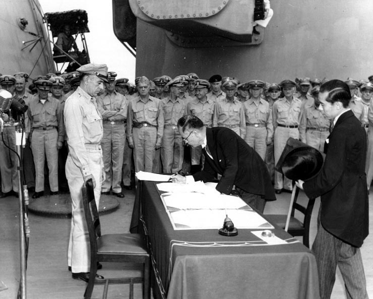 This Day In History: V-J Day, Japan Formally Surrenders, Ending World War II Featured