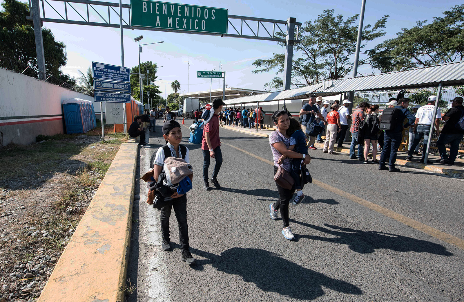 Latest Migrant Caravan Begins Arriving In Southern Mexico American