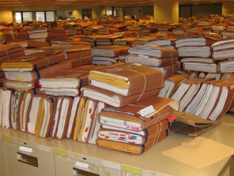 VA Office of Inspector General VA Office of Inspector General Claims storage filing area at the VA Regional Office in Winston-Salem, N.C.