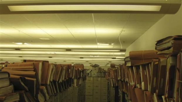stack of boxes of records stack of boxes of records