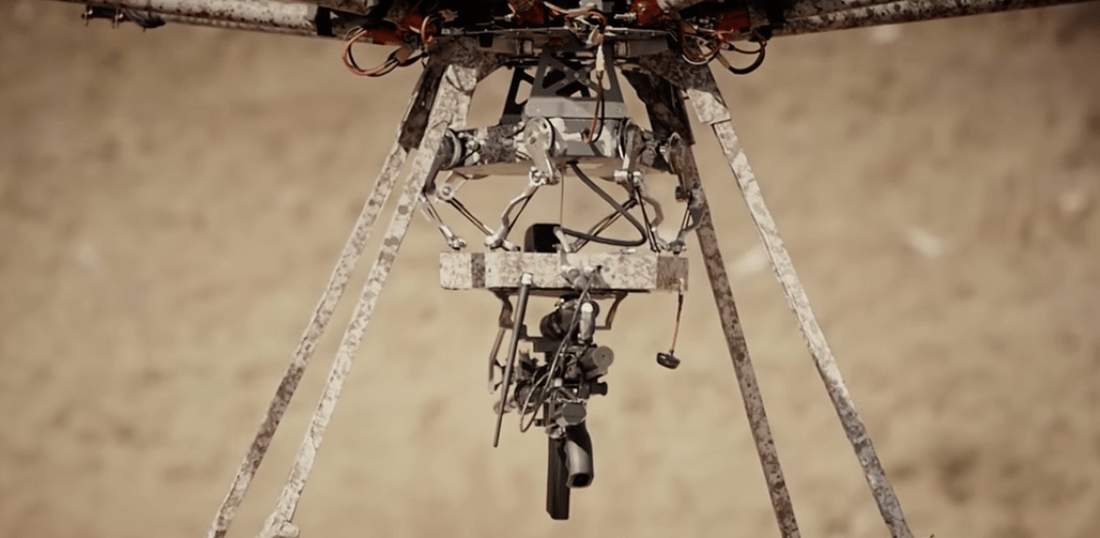 A US defense contractor developed a drone that can fire a sniper rifle Featured