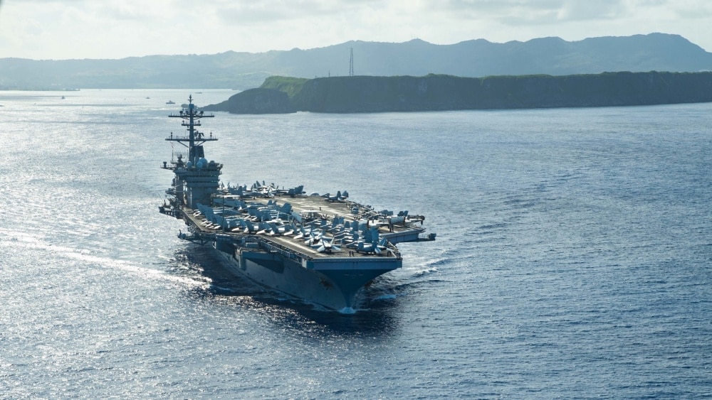 US Navy declares overboard aircraft carrier sailor dead; ends search