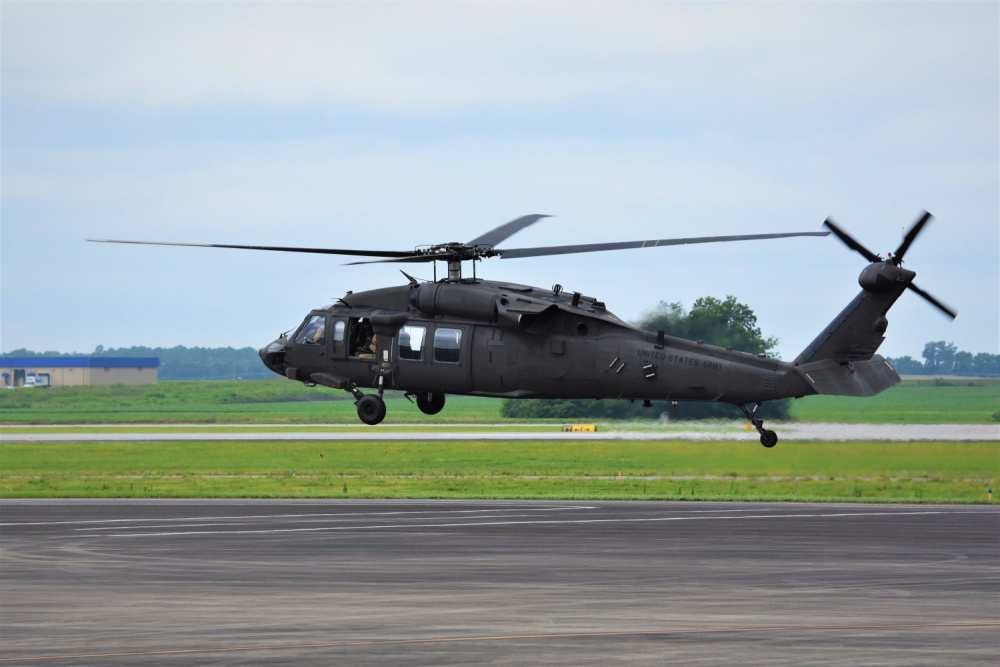 Videos: US Army Black Hawk helicopter makes emergency landing on busy ...