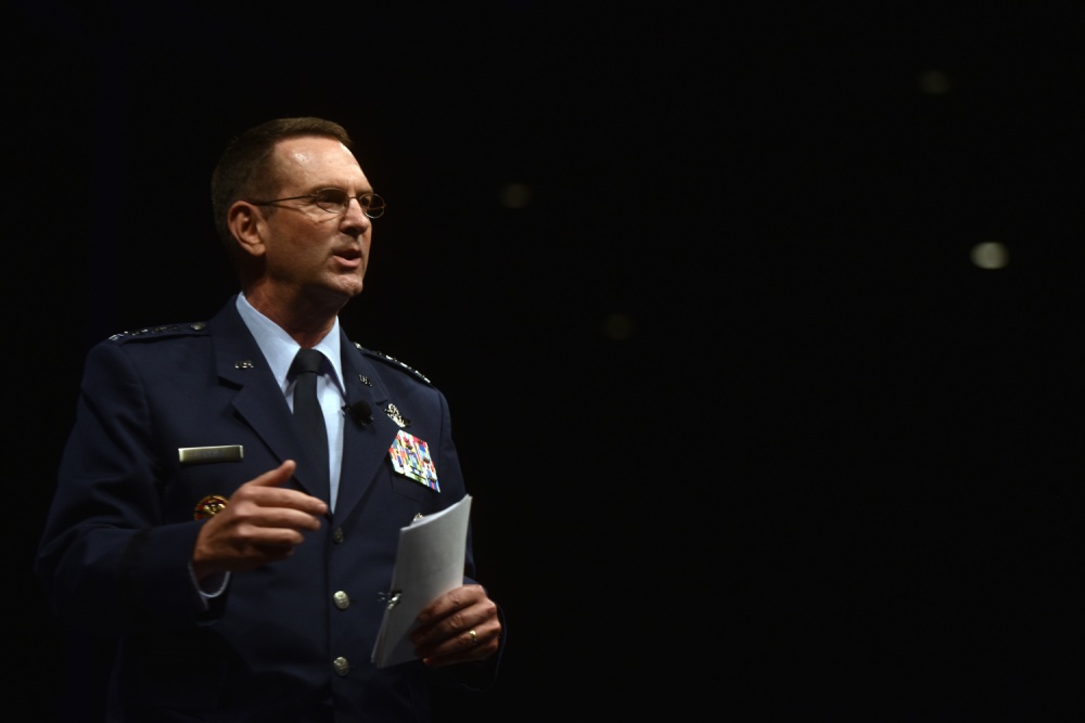 Air Force general apologizes for wearing upside down ribbon rack at