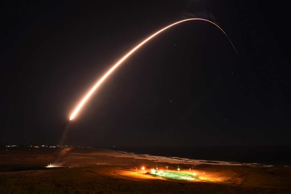 See photos, video of fiery Vandenberg missile launch that lit up