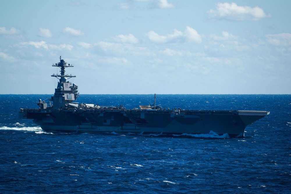 PHOTOS: USS Gerald R. Ford enters aircraft testing in its path to ...