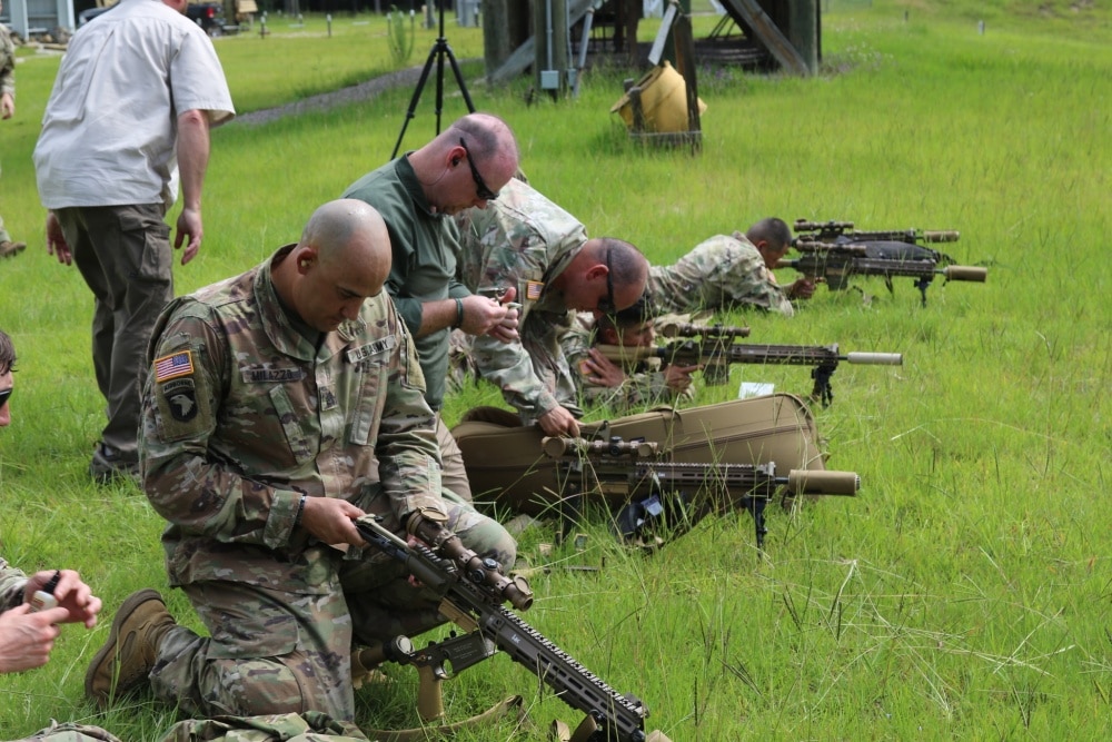 Raiders Field New Squad Designated Marksman Rifle American Military News