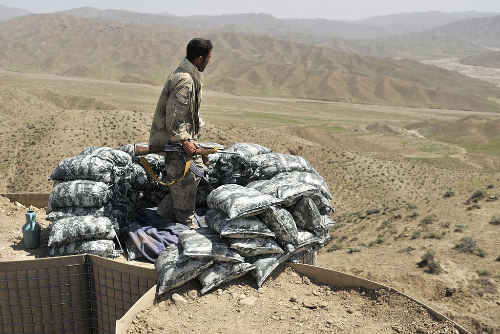 Afghan military looks to bigger bases while closing checkpoints in