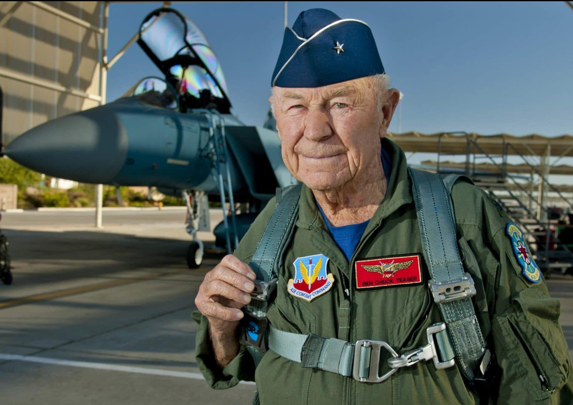 Icon Chuck Yeager, legendary WW2 pilot dies at 97 - here are pics of