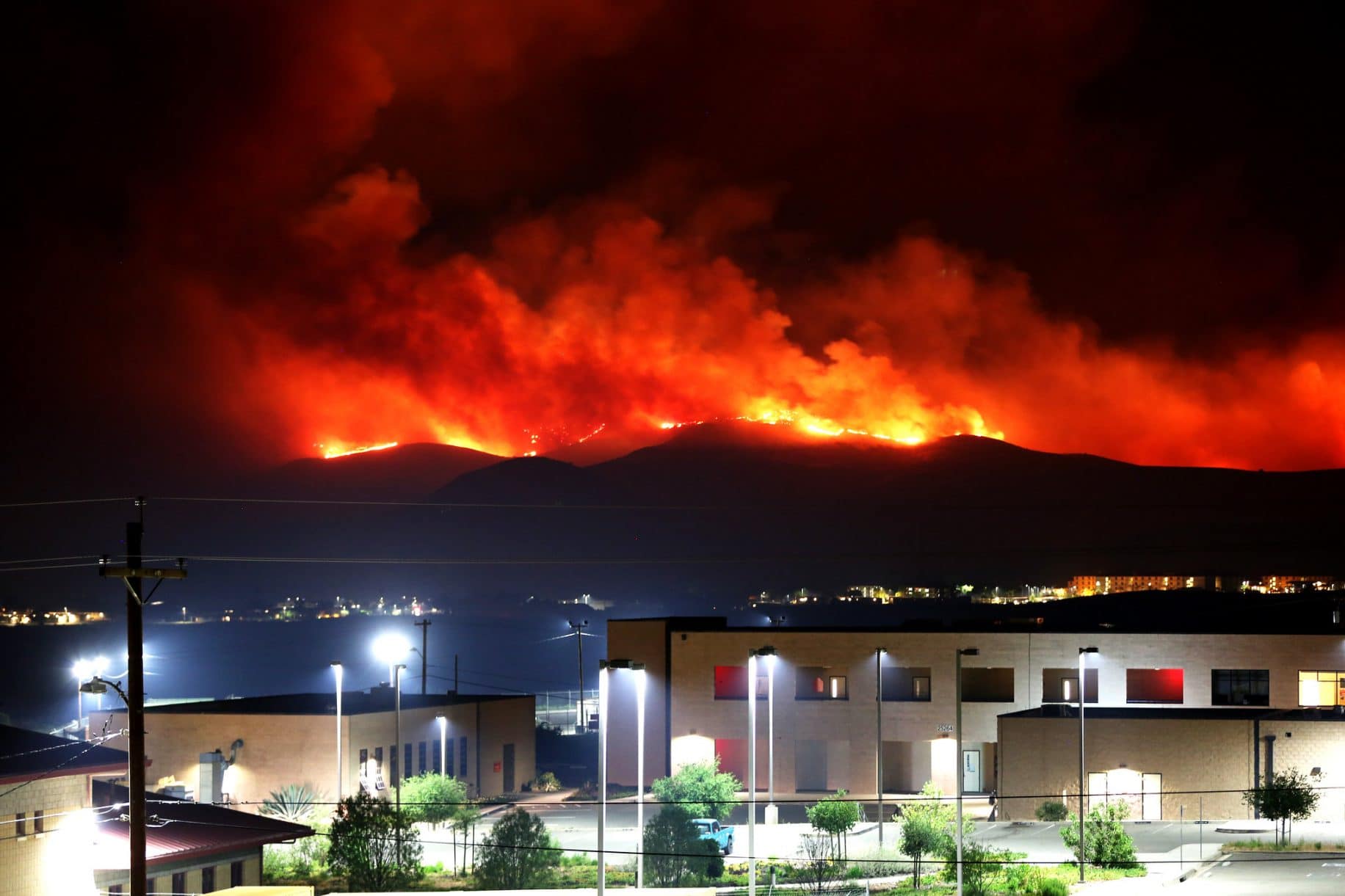 Evacuations Under Way At A Camp Pendleton Housing Area As Crews Fight 14013225480 F464550f89 K