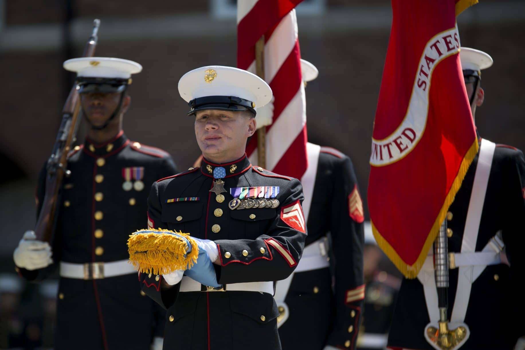 Youngest living Medal of Honor recipient, Marine is building a life ...