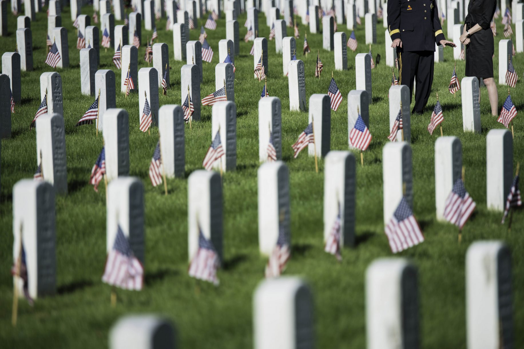 Arlington National Cemetery opens 27acre expansion with burial of two Civil War veterans