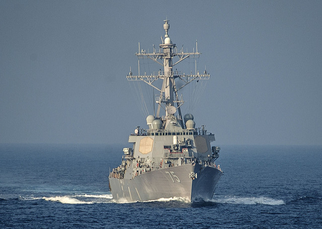 US Navy destroyer is now off Syrian coast with 60 Tomahawk missiles thumbnail