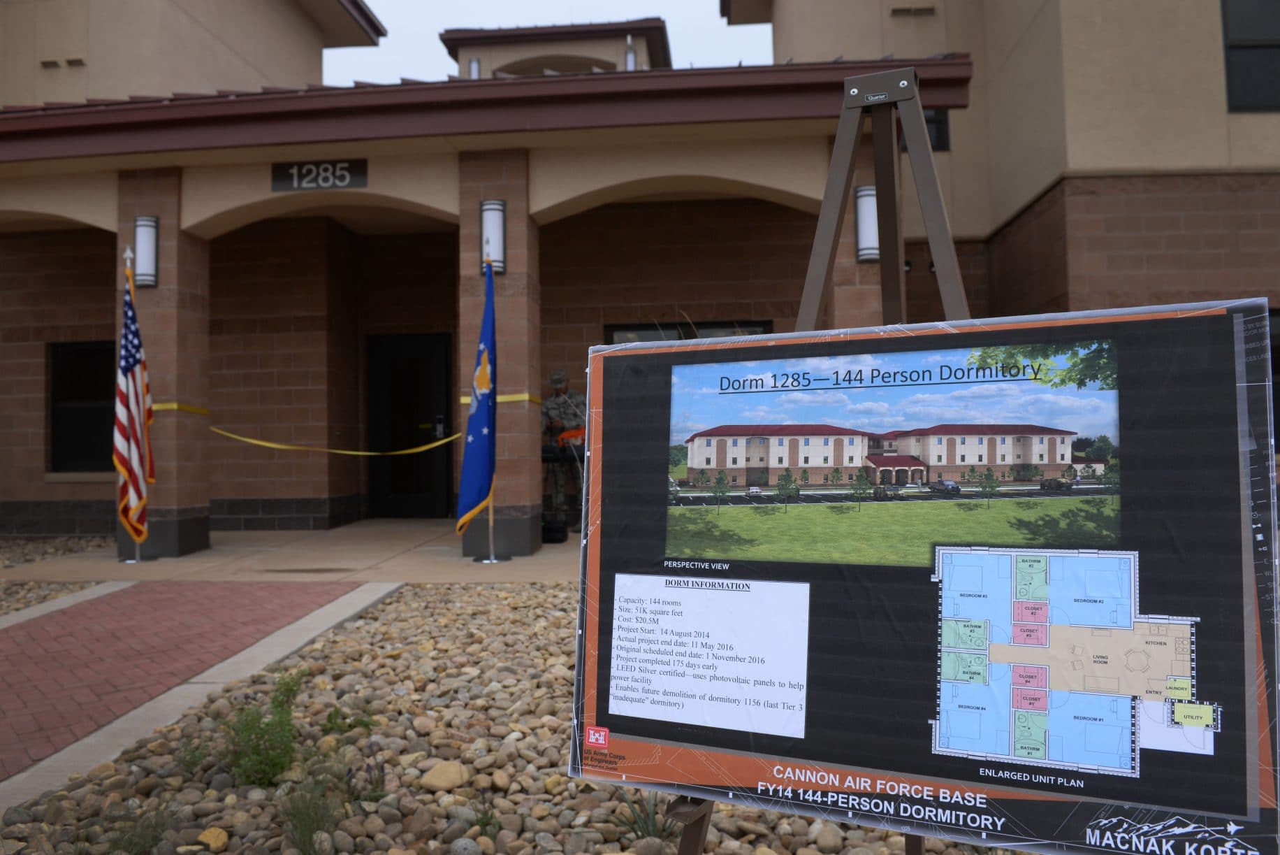 Cannon Air Force Base monitoring about 100 airmen, dependents for
