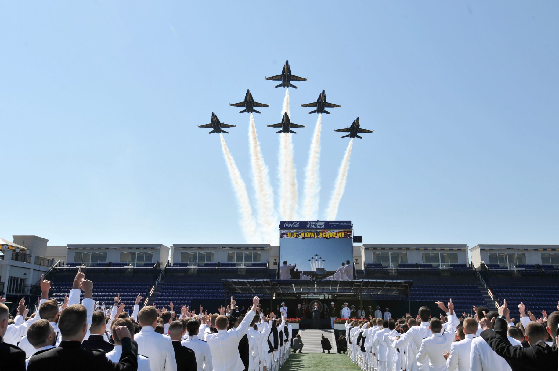 US Navy to perform 21jet flyover in largestever formation to honor