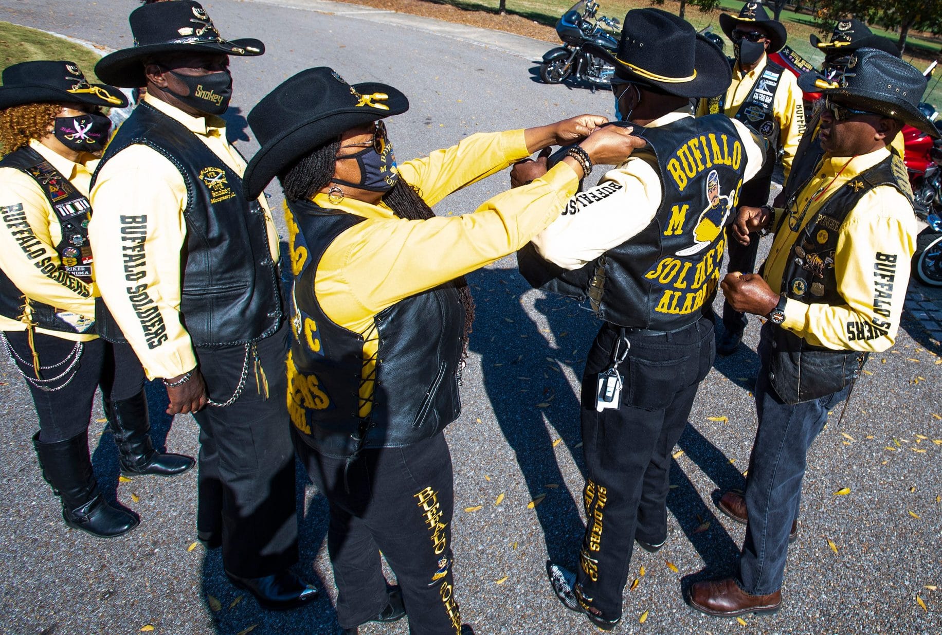 Pics: World's largest Black motorcycle club honors legacy of Buffalo