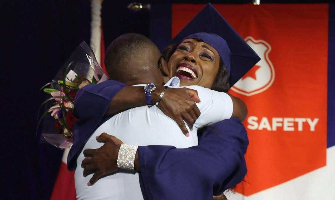 ‘this Is The Best Mother’s Day Ever’ Coast Guard Son Surprises Mom At Her Graduation