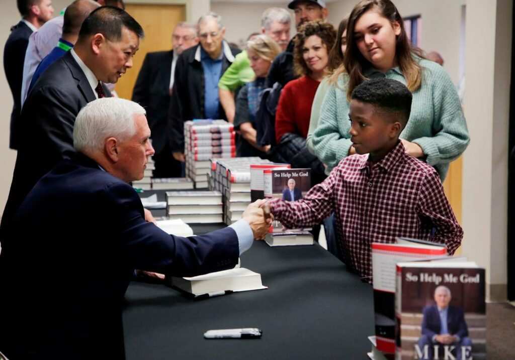20221207 AMX US NEWS PENCE WAS ROCK HILL SIGN 1 CH | Pence was in Rock Hill to sign books. But there was much talk of a 2024 presidential run | The Paradise News