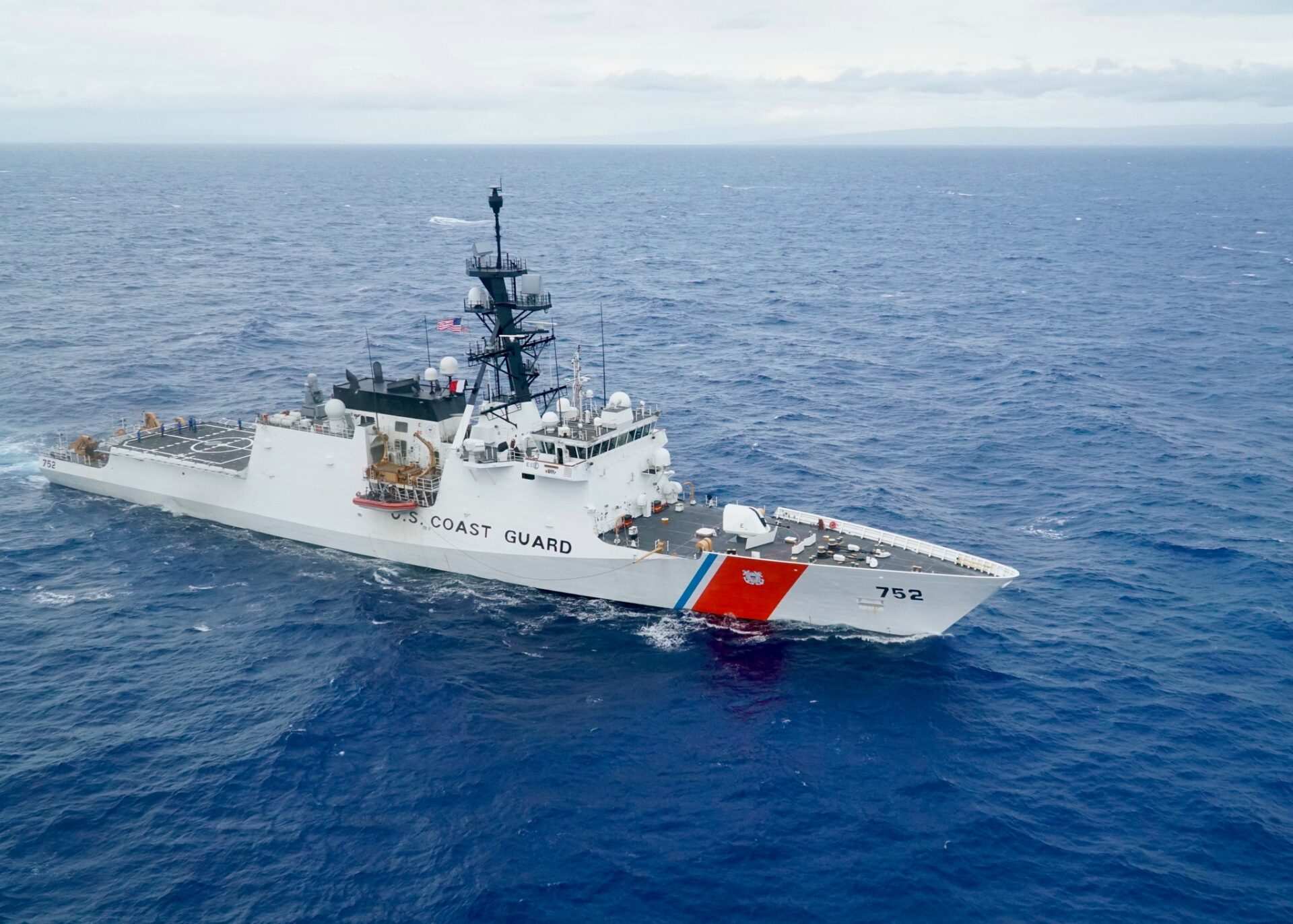 Coast Guard cutter changes command in Honolulu en route to South China ...