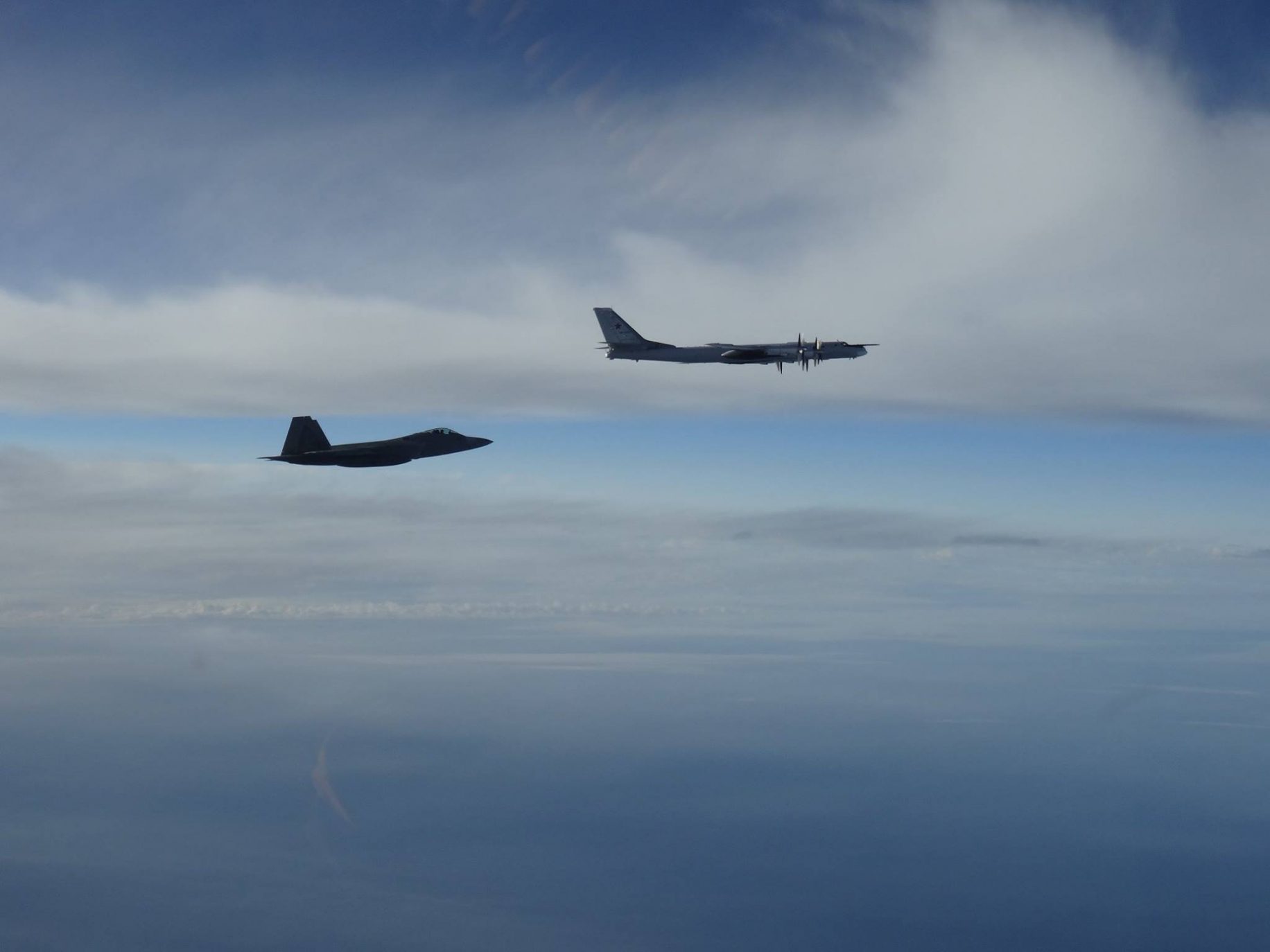 US Jets Intercept Russian Bombers Near Alaska During Huge War Games ...