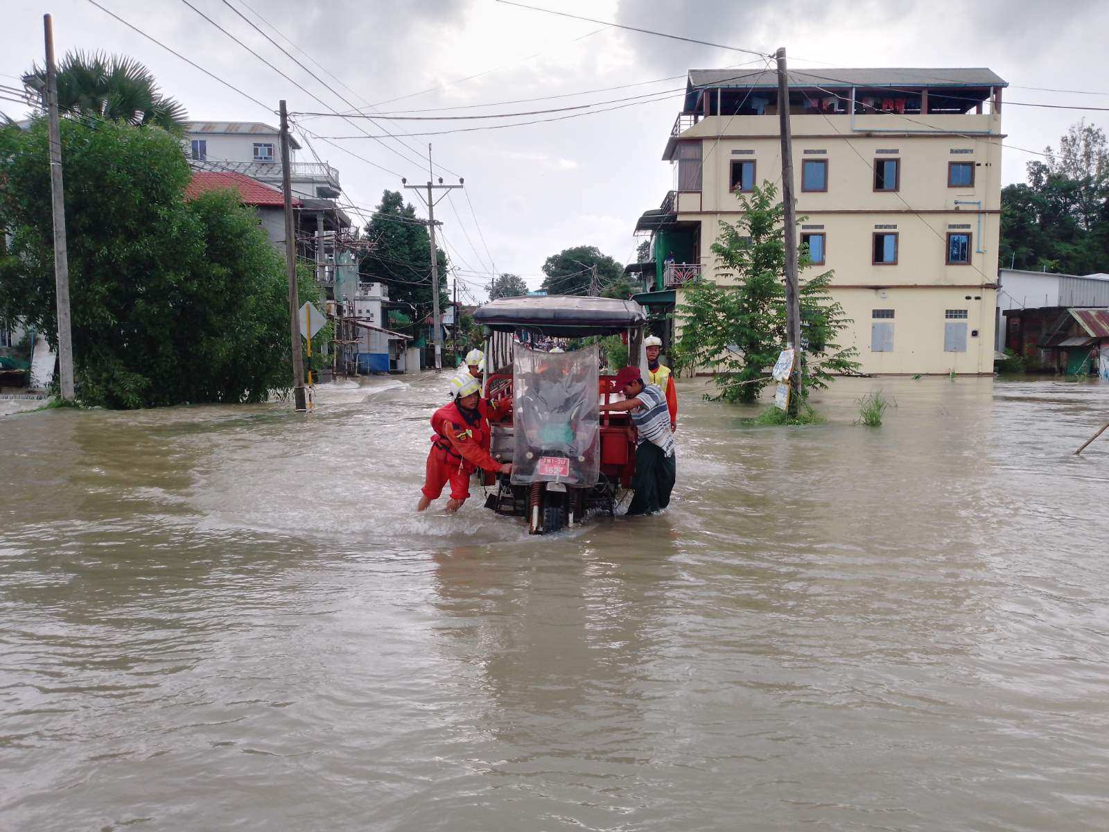 Myanmar flooding destroys 20,000 acres of crops