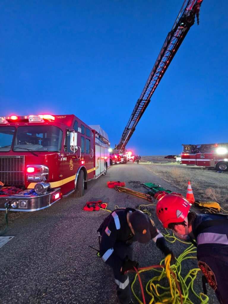 Juvenile plunges 50 feet down decommissioned missile silo in Colorado. See the rescue