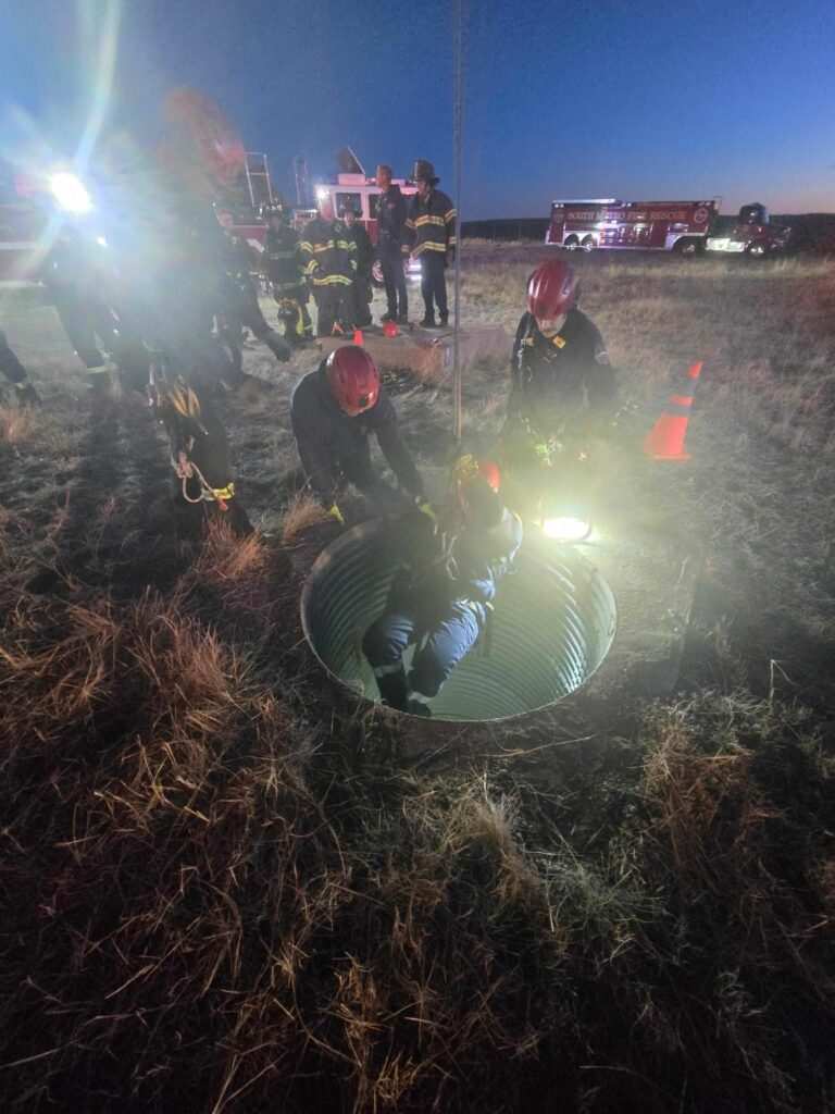 Juvenile plunges 50 feet down decommissioned missile silo in Colorado. See the rescue