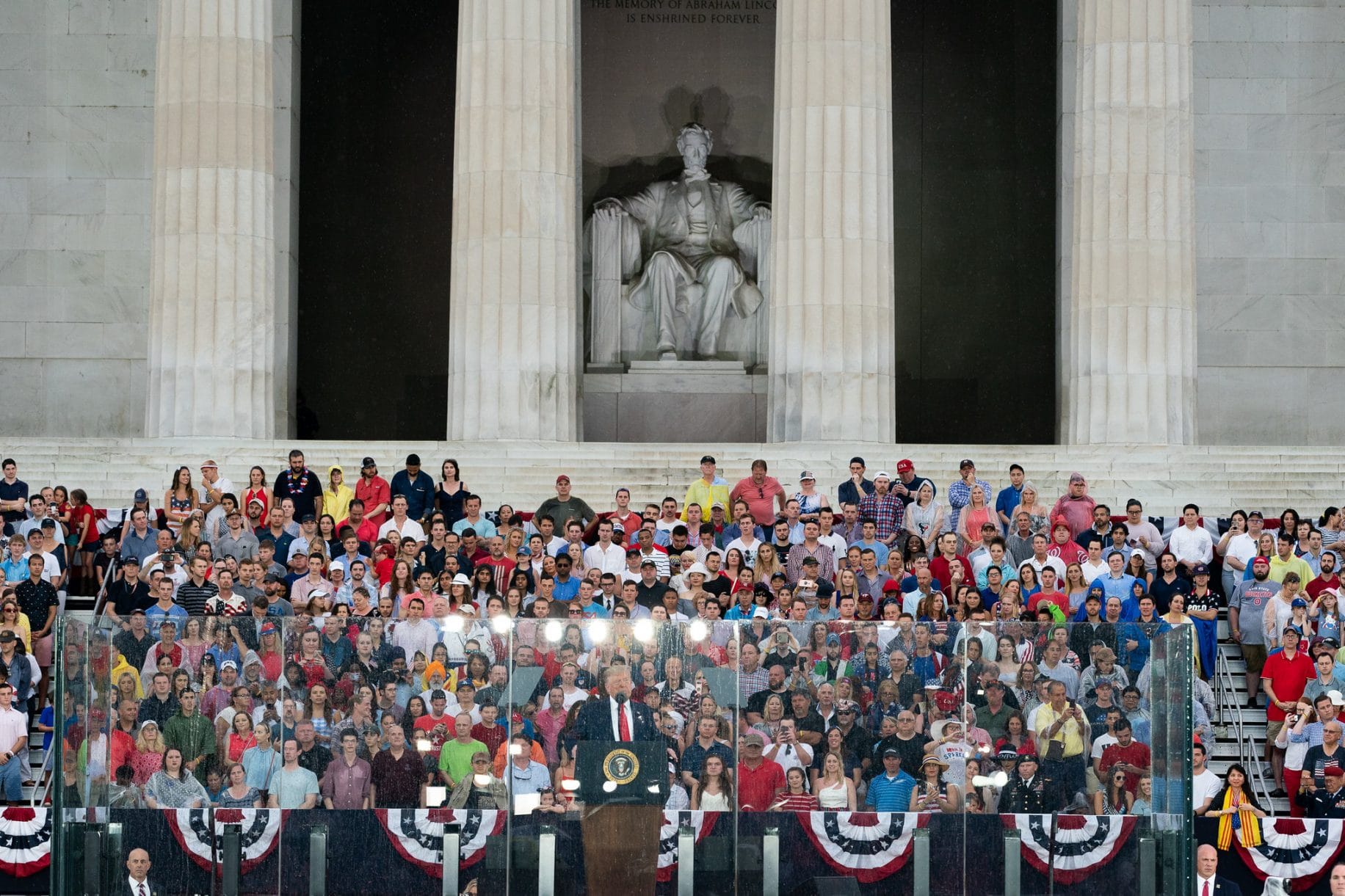 Here's Trump's 'Salute to America' speech celebrating America's 243rd birthday | American
