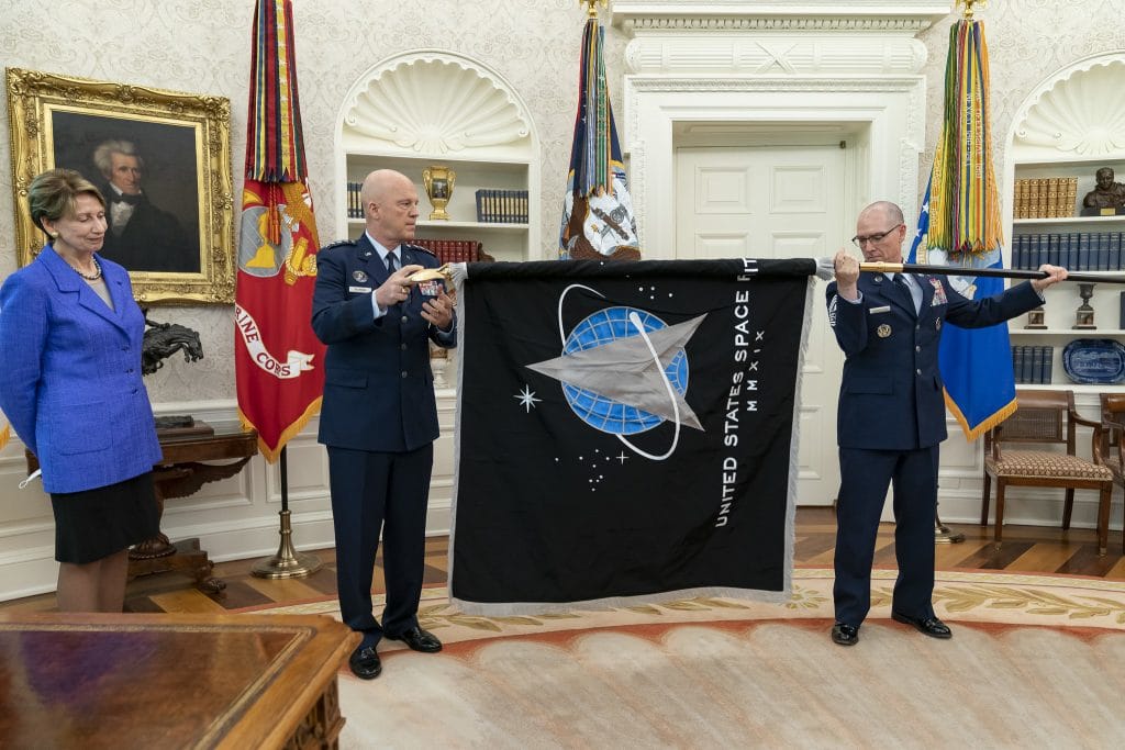 space force flag unveiled