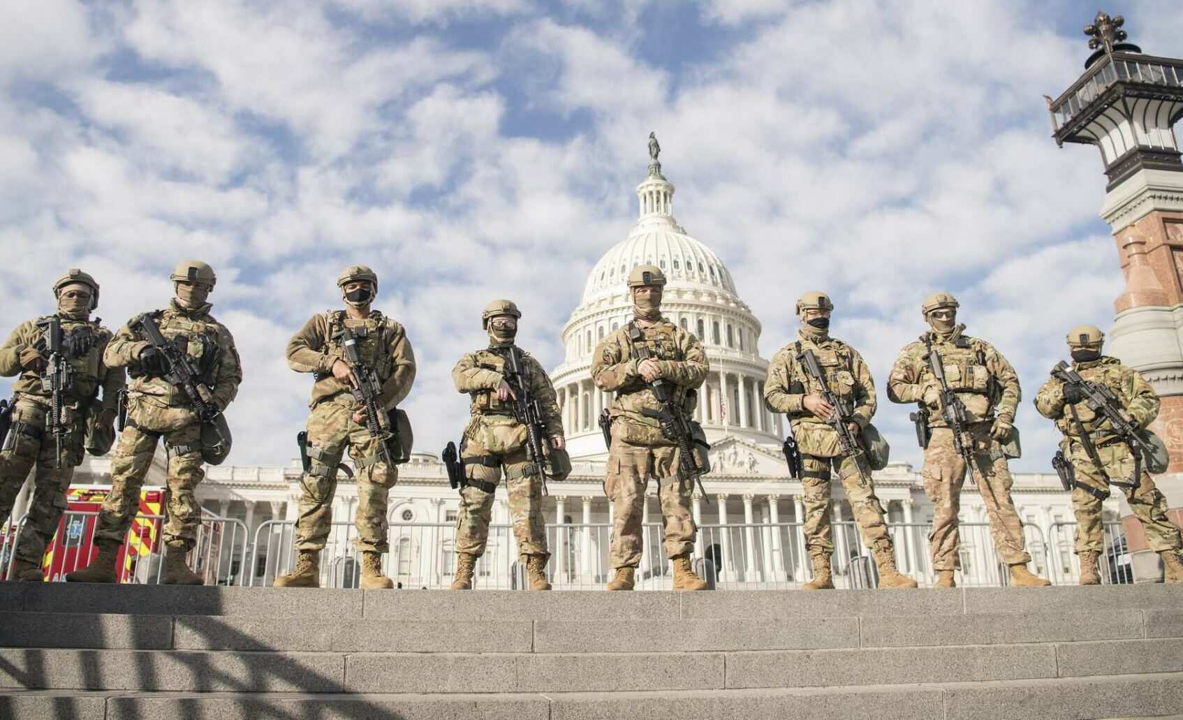 Pics: 25,000 US troops now authorized for Biden inauguration | American ...