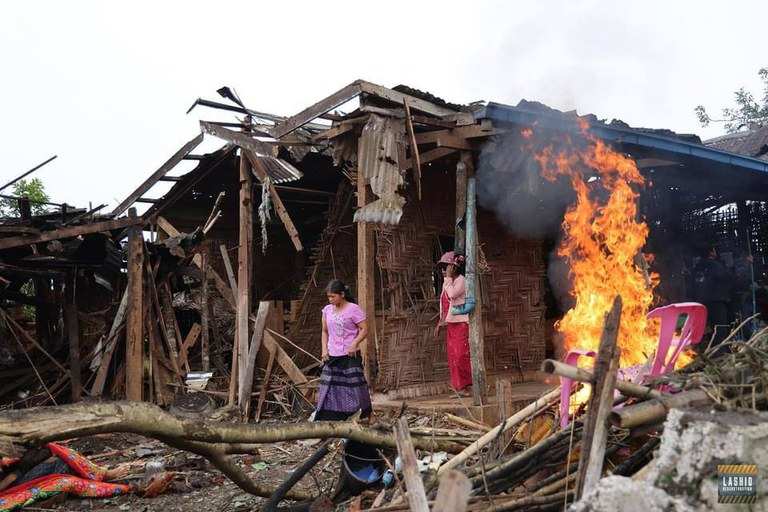 Insurgent army tightens its grip on northern Myanmar town