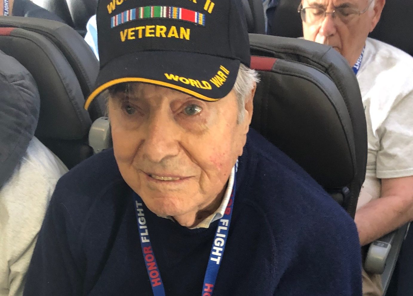 Honored to the end: WWII veteran from San Diego dies on final leg of