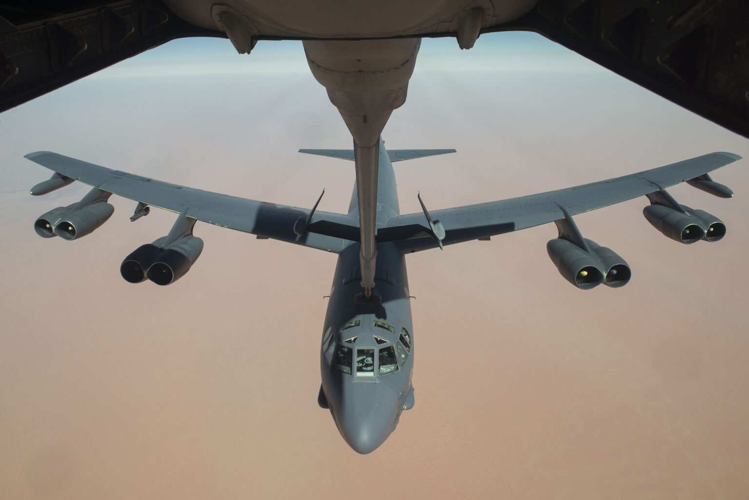 PICS: 2 US B-52 Bombers Fly Over Middle East To Deter Iran After Rocket ...