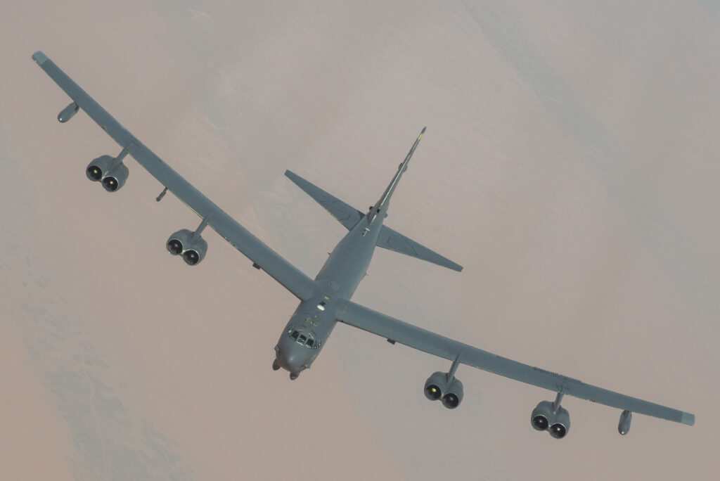 PICS: 2 US B-52 Bombers Fly Over Middle East To Deter Iran After Rocket ...